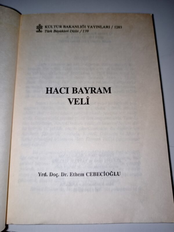 Dr. Ethem Cebecioğlu- Hacı Bayram Veli - Görsel 3