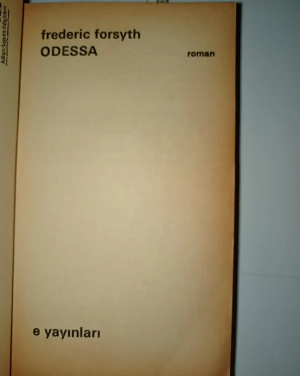 Frederic Forsyth- Odessa - Görsel 4